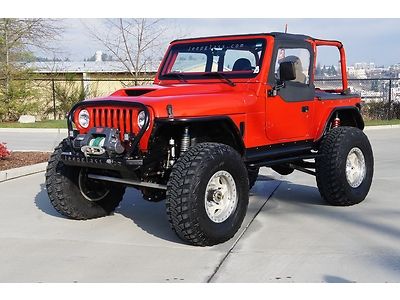 1997 jeep tj wrangler rock crawler 4x4 street legal 20k in extras!  4.0  w/chip