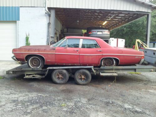 All original all chrome trimings almost solid body rust running also