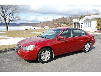 2003 nissan altima 2.5s sedan automatic only 73k low miles red 300 pictures !!!