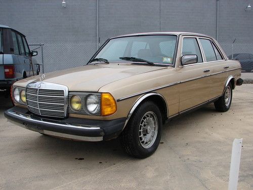 1984 mercedes 300d turbo diesel no reserve runs and drive