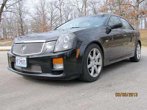 2005 cadillac cts-v ls6 6speed leather added performance parts