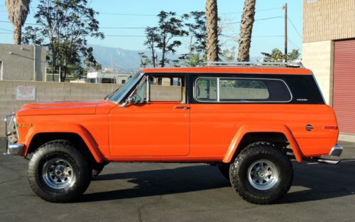California original, 1979 jeep cherokee chief, 100% rust free, 4x4, runs a+