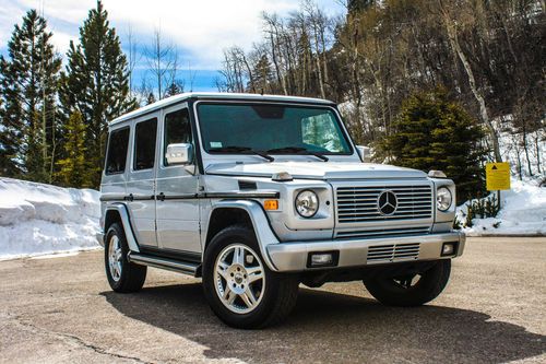 2002 mercedes-benz g500 one owner low miles like new low reserve service records