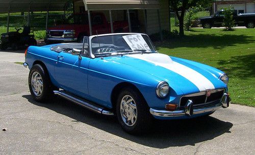 1973 mgb convertible, mini muscle car! very sharp!one of a kind!
