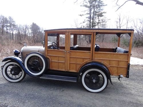 1929 ford  woody station wagon woodie