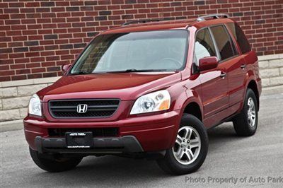 2003 honda pilot ex w/leather and dvd -!- auto start -!- cd player -!-very clean