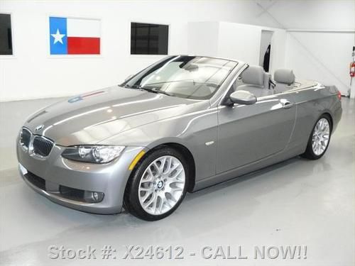 2009 bmw 328i sport convertible auto paddle shifter 31k texas direct auto