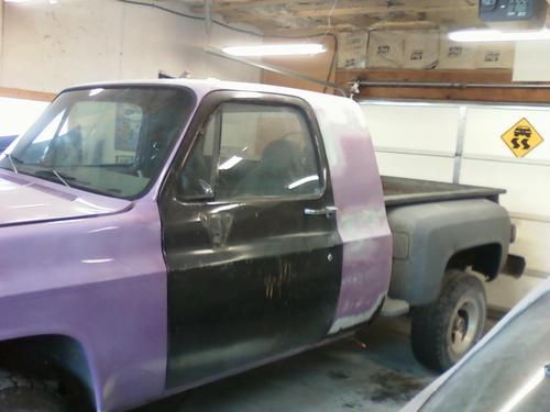 1980 chevy k10 extended cab shortbox stepside project