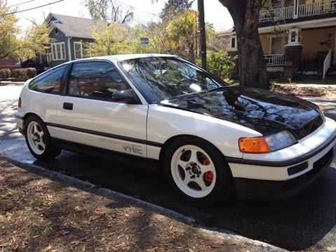 Honda crx 1989 hf jdm b16a swap! clean and fast! hondata s300 +much more!