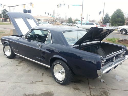 67 mustang coupe " sharp "