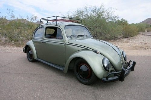 1958 vw custom bug...nicely restored...only 332 miles on resto!!!