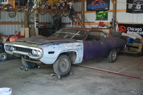 1971 plymouth roadrunner 383 4 speed rare in violet fc7