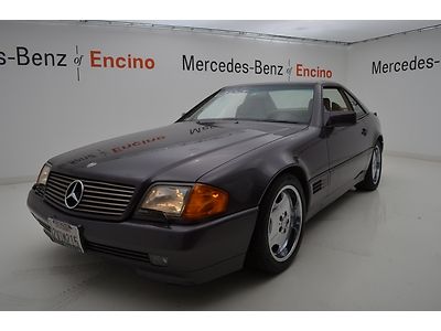 1991 mercedes-benz 500sl, clean carfax, 1 owner, low miles, beautiful!