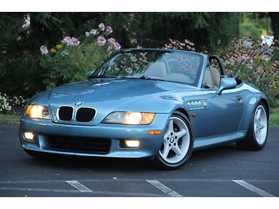 1998 bmw z3 convertible, roadster, loaded, 2.8, 5 speed manual, no reserve!!!!!!