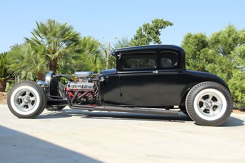 1931 ford 5 window coupe chopped channeled rat rod model a