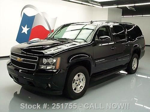 2013 chevy suburban lt htd leather 8-pass third row 25k texas direct auto