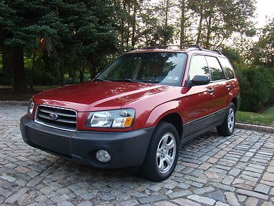 2003 subaru forester all wheel drive 5 speed manual maintained no reserve