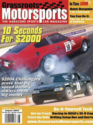 Datsun 280 zx chevy v8 5 speed nissan 12 second car magazine cover car