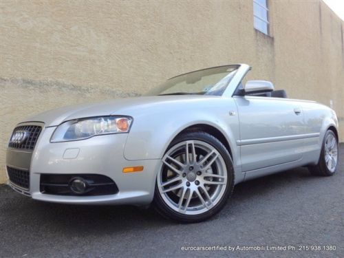 2009 audi a4 2.0t cabriolet special edition navigation xenon 18 inch wheels bose