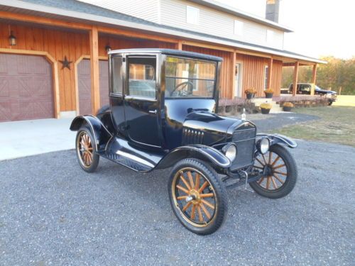 1922 ford model t coupe all original very nice no rust solid no reserve