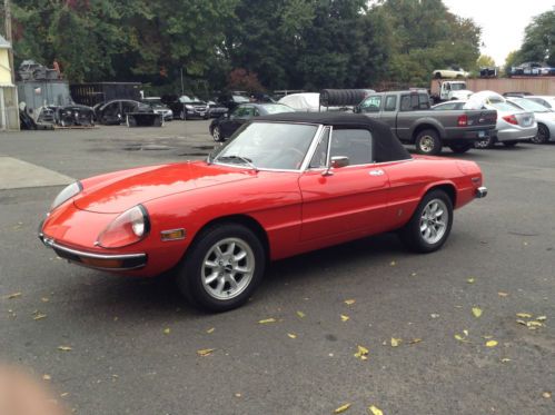 1976 alfa romeo spider 2000 immaculate, low miles, top notch paint job!!!