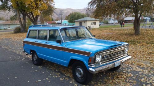 1972 jeep wagoneer in excellent condition!!! no reserve!!!