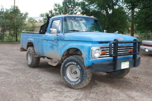 1963 f100 driving project 4x4