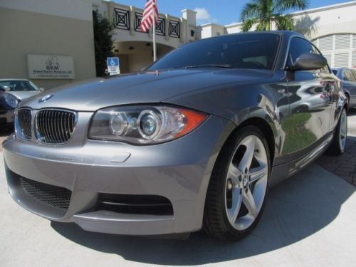 2009 bmw 135i 6 spd manual coupe  twin turbo excellent florida car