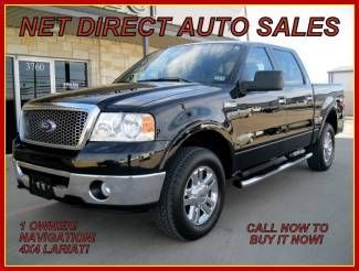 08 leather side steps chrome rims 68k miles certified net direct auto texas