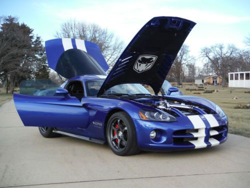 2006 dodge viper twin turbo 1000+ hp first edition #126 coupe