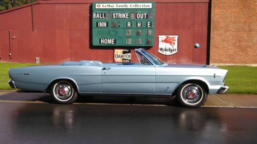 1966 ford galaxie 500 convertible only 11k original miles 352 auto no reserve