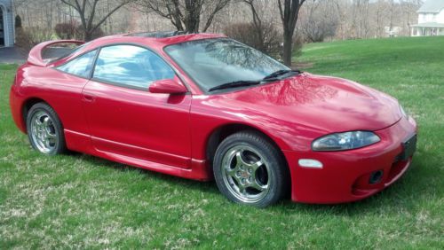 1999 mitsubishi eclipse gs-t with extremely low miles!