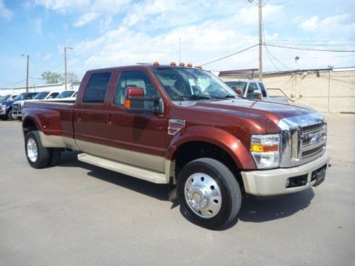 2008 ford f-450 crew cab king ranch diesel navigation sunroof dodge service