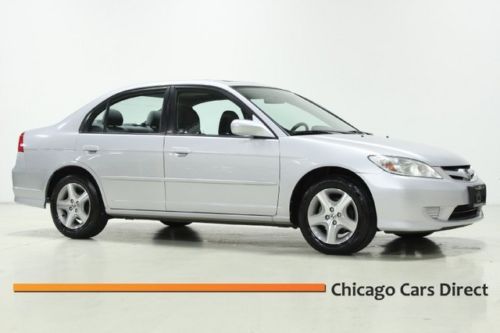 04 civic ex sedan auto moonroof alloys low miles one owner clean history