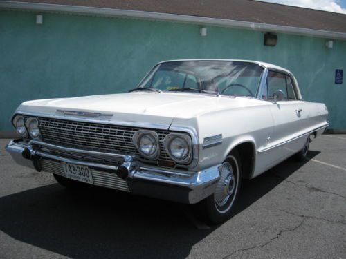 1963 chevrolet impala hardtop coupe, all original survivor, runs &amp; drives great!