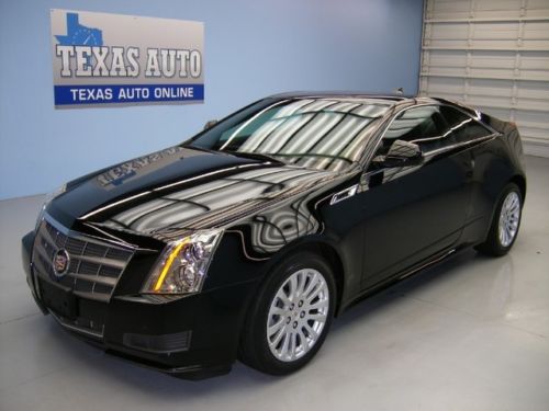 We finance!!!  2011 cadillac cts 4 awd coupe leather remote start 24k texas auto