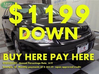 2007(07)impala ls we finance bad credit! buy here pay here low down $1199
