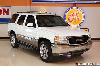 2004 gmc yukon slt, very clean, low miles, leather, 2nd row captains, 3rd row