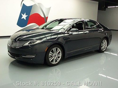 2013 lincoln mkz 2.0 ecoboost leather nav rear cam 36k texas direct auto