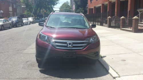 2012 honda cr-v lx burgundy sport utility 4-door-sold by owner-mint condition