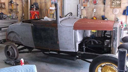 Look!!! 1931 ford model a roadster project rat rod or restore  nice!!
