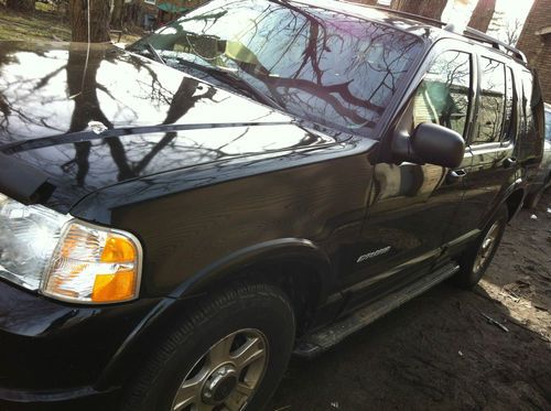 2002 ford explorer limited sport utility 4-door 4.6l wrecked