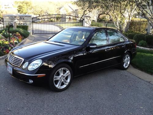 2004 mercedes e-500-perfect carfax-1 owner-exc cond-clean title-records incl.