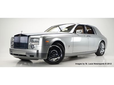2004 rolls-royce phantom 2- tone silver &amp; oatmeal 19k price drop to sell now!