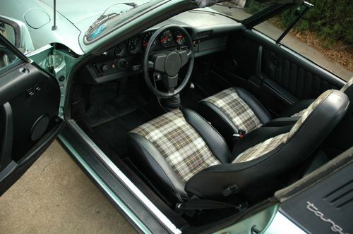 1977 porsche 911s targa, plaid interior, super original