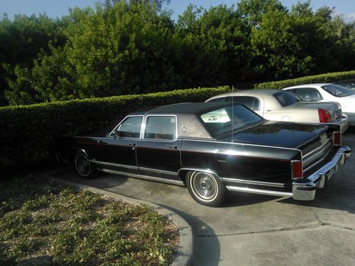 1979 lincoln town car - celebrity owned - george jones
