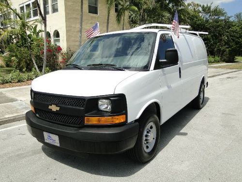 2012 chevy express cargo van 2500 ,with 6k miles!! mint..