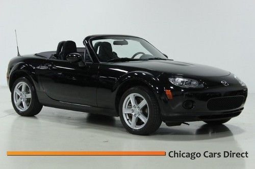 06 mx5 miata 5-speed black/black only 18k low miles one owner clean history