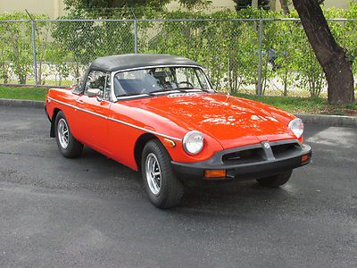 1980 mg mgb / excellent condition / lether seats / a/c / deal wont last
