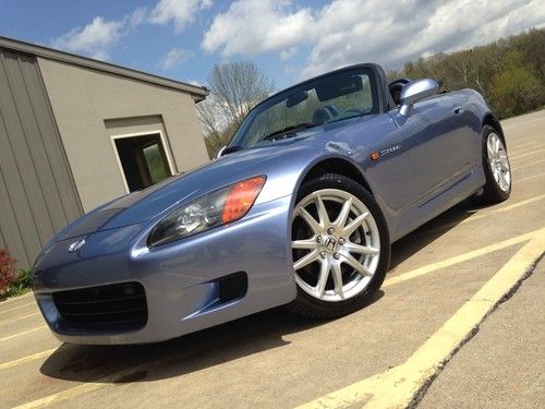 Honda s2000 rare blue / blue only 39k miles - must see ** very cheap** 6 speed!!